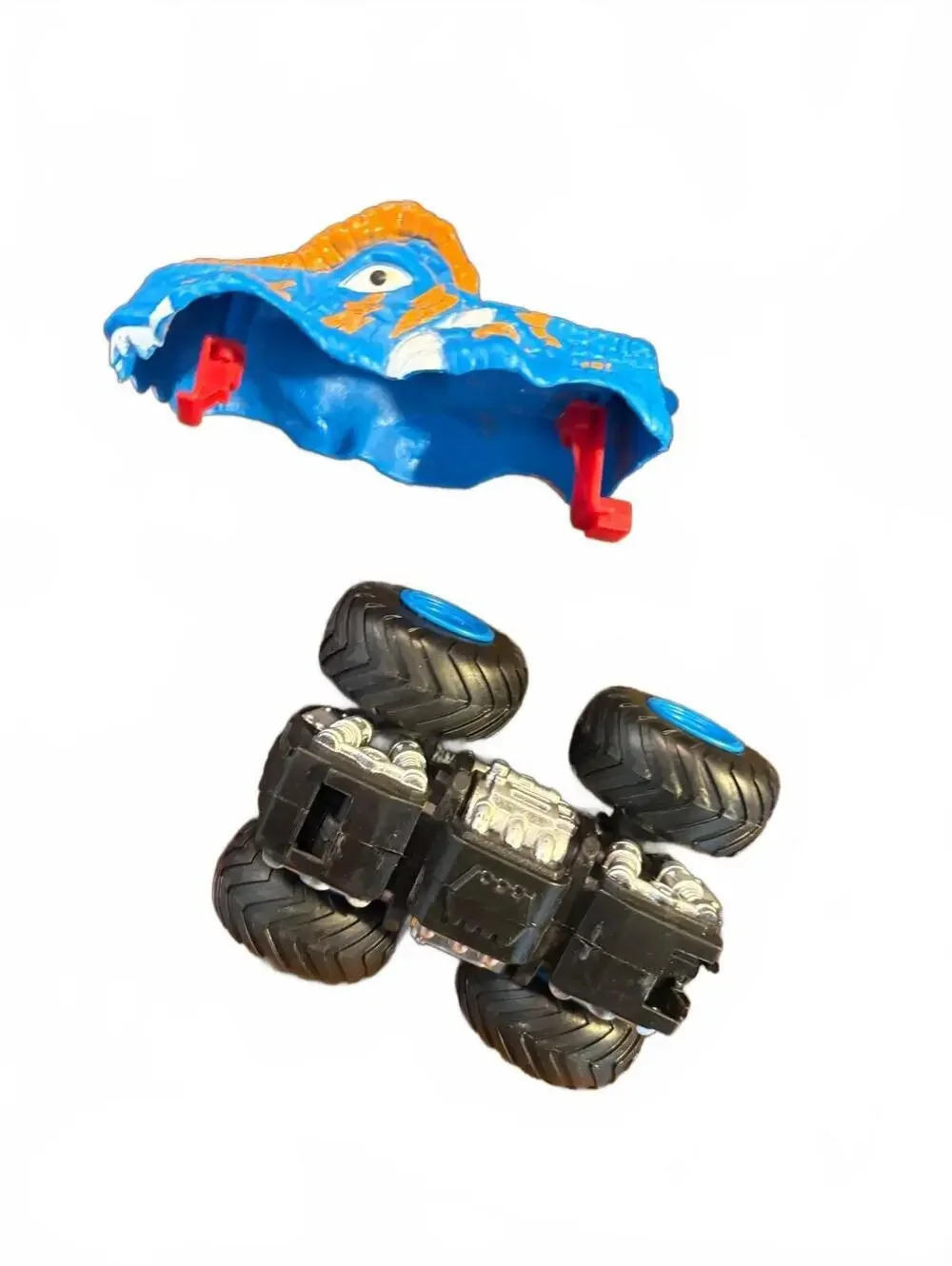 Kid Connection Set of 2 Dinosaur-Themed Monster Truck Toys